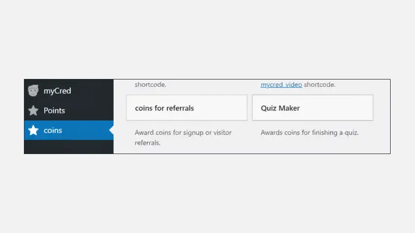 MyCred Active Hooks