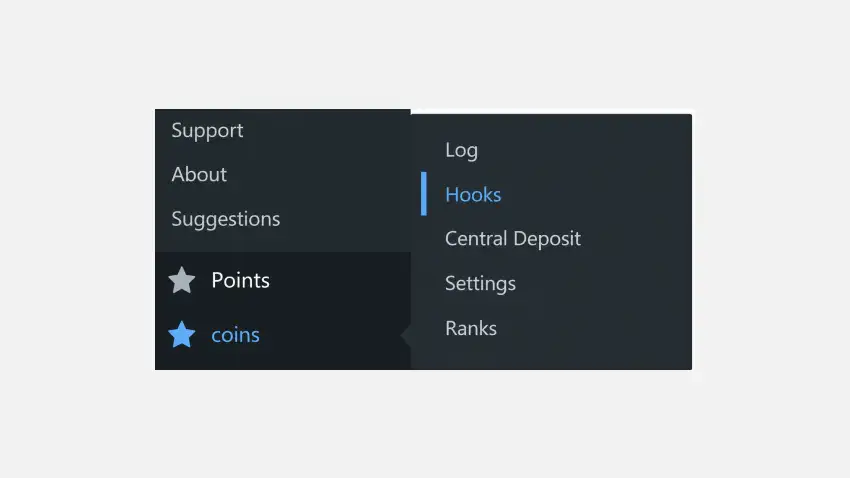 MyCred Hooks Button