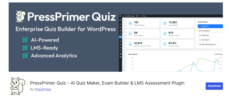 PressPrimer Quiz